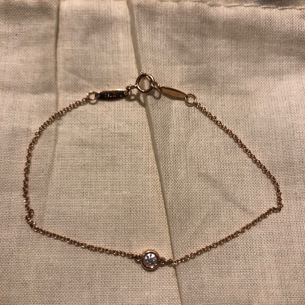 Diamonds by the yard 18k Rose Gold Tiffany &Co